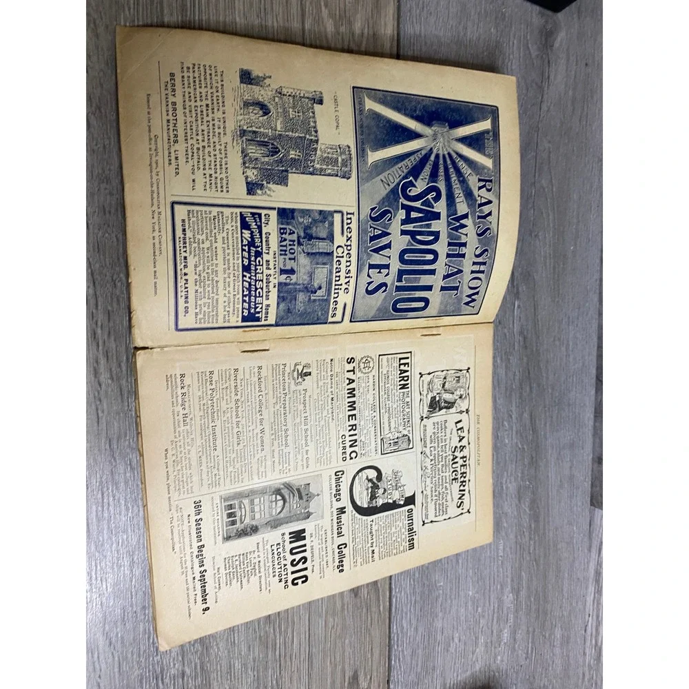 Vintage July 1901 The Cosmopolitan Magazine Bram Stoker Bret Harte Vol 31 No 3‎